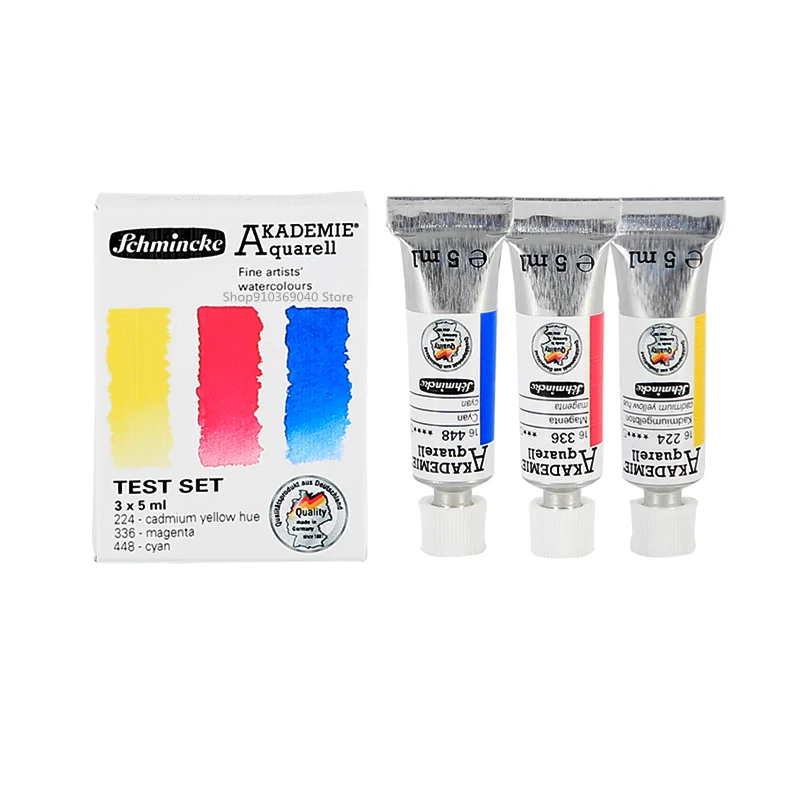 Watercolor Paint 5ML College Level Three Primary Color Set Tubular Illustration Watercolor Painting Supplies watercolor painting set watercolor paint watercolor pigment