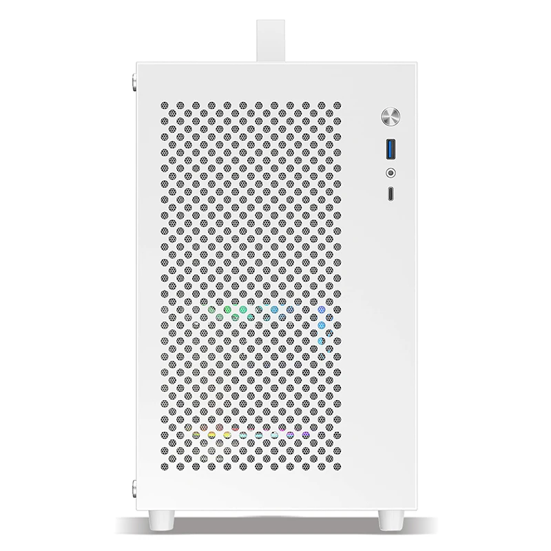 METALFISH S9 MATX Computer Case Gaming PC Chassis Support MATX/ITX/ATX PSU/240 Liquid Cooler/360mm GPU pc case pc chassis computer chassis frame