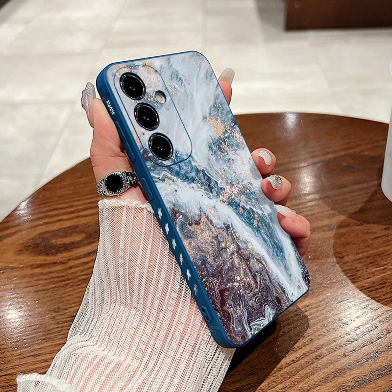 Elegant Sandstone Marble TPU Phone Case Cover