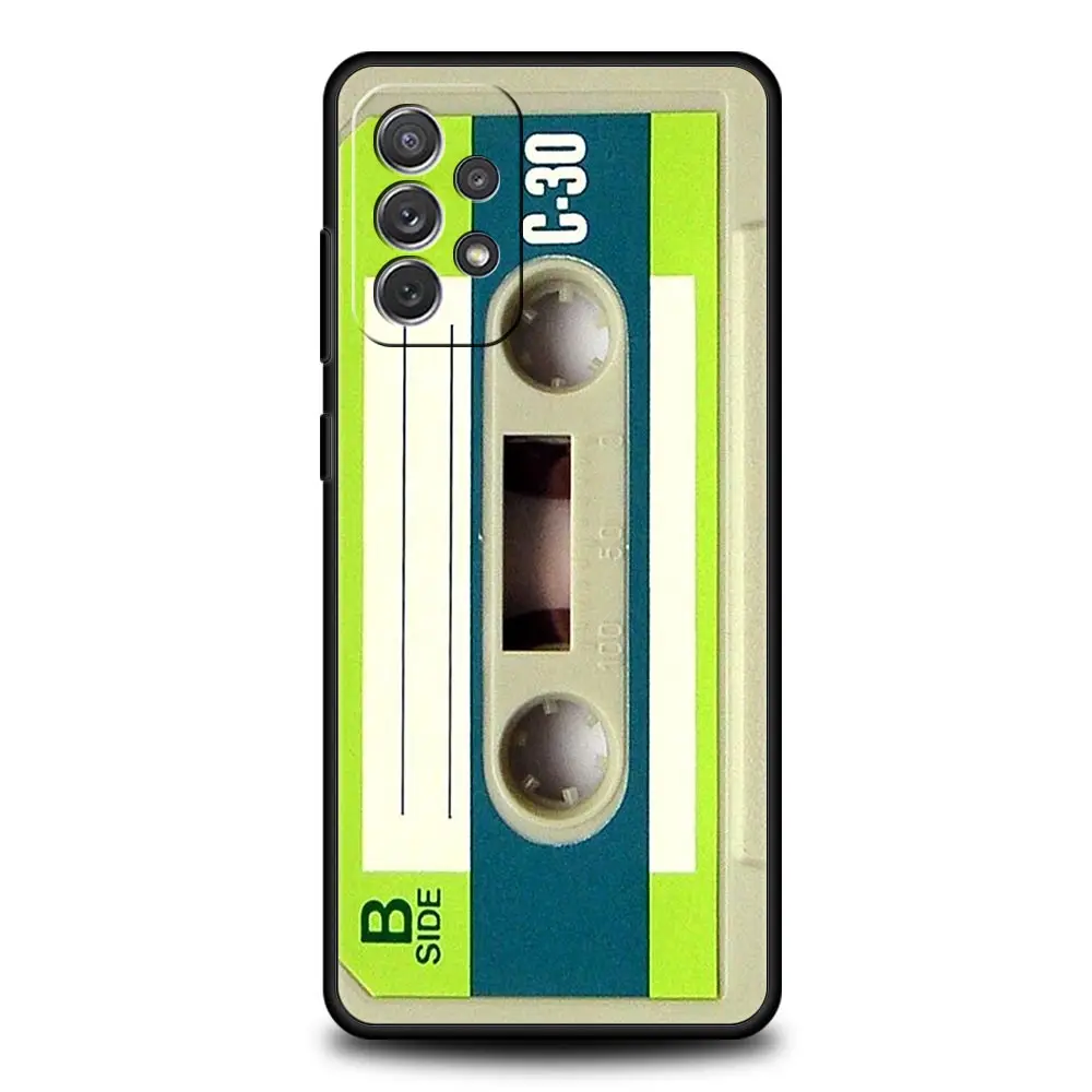 Retro Cassette Tape Design Phone Case Cover
