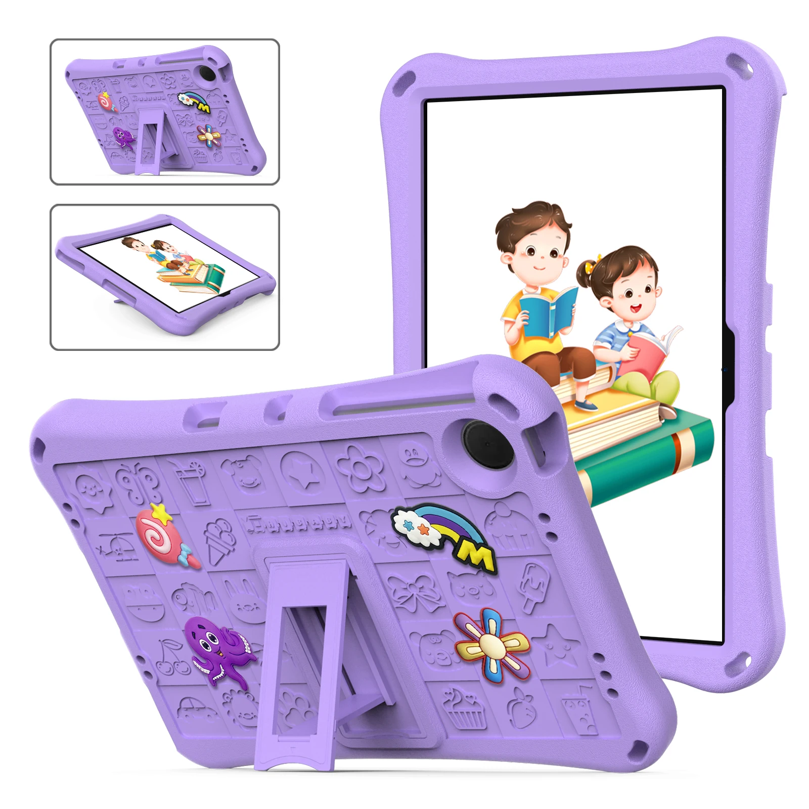 Durable Nontoxic EVA + PC Drop-proof Shockproof Protective Tablet Cover