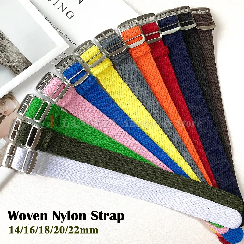Versatile Woven Nylon Watch Band – Sporty & Stylish Accessory
