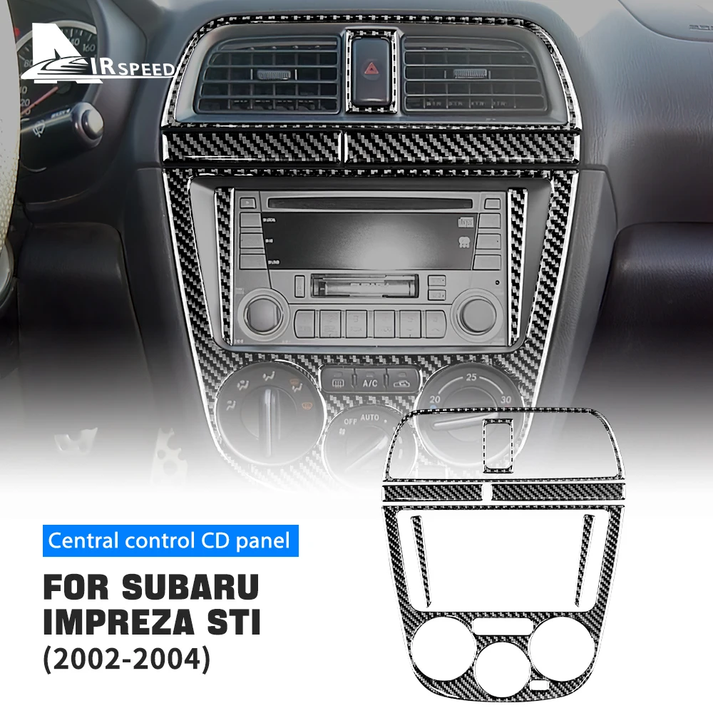 

Наклейка для Subaru Impreza STI 2002 2003 2004, Автомобильная Мультимедийная панель Центрального управления, наклейка на крышку, автомобильные аксессуары, внутренняя отделка