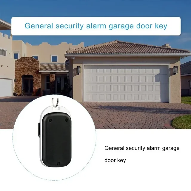 Universal 4 Buttons Garage Door Opener Remote Control 433MHZ Clone Fixed Learning Rolling Code Duplicator Garage 3