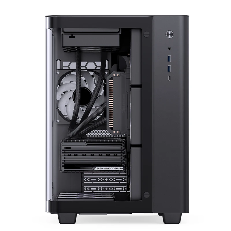 PC Case PC Chassis Computer Chassis Frame JONSBO TK-3 One-piece Curved Glass ATX Separated Cabinet Support BTF MB Dual 360 AIO ATX PSU 40Series GPU