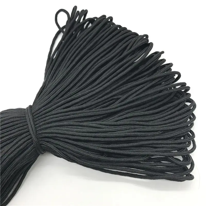 10-Yard Durable Parachute Cord - 2mm Solid Lanyard Rope for Climbing, Camping, and Survival