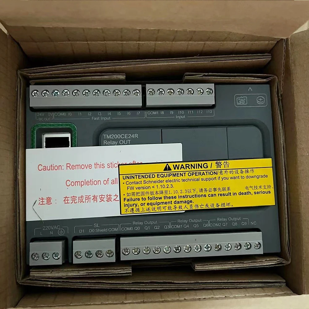 New Digital industrial Control TM200CE24R Programmable Controllers 1 New Digital industrial Control TM200CE24R Programmable Controllers