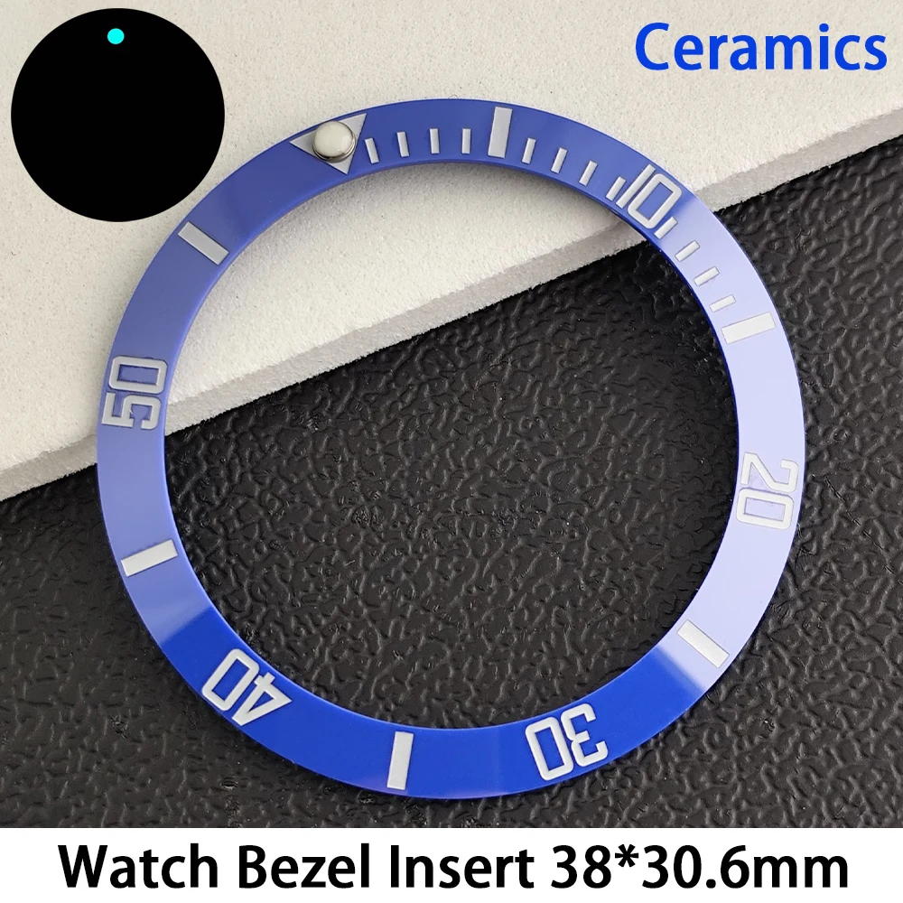Premium 38mm Sloping Aluminum-Ceramic Bezel Insert