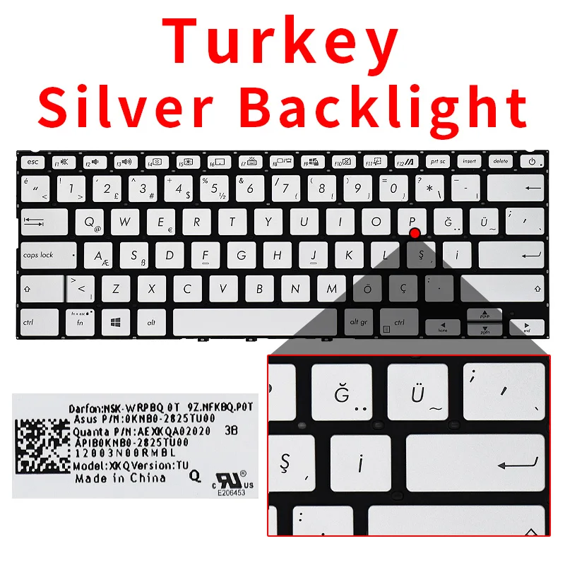 Nuovo per Asus VivoBook S14 S430 S430F S430FA S430FN S430U S430UA X430 X430F X430FA X430FN X430U X430UA Series tastiera per Laptop US 7 Nuovo per Asus VivoBook S14 S430 S430F S430FA S430FN S430U S430UA X430 X430F X430FA X430FN X430U X430UA Series tastiera per Laptop US 7