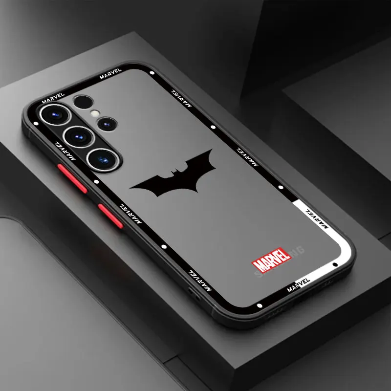 thumbnail image 1 of Marvel Hero Logo Case for Samsung Galaxy S9 S23 FE S10 Plus S23 Ultra S22 S21 S20 FE S24 Plus S21 Note 20 TPU Armor Cover, 1 of 5