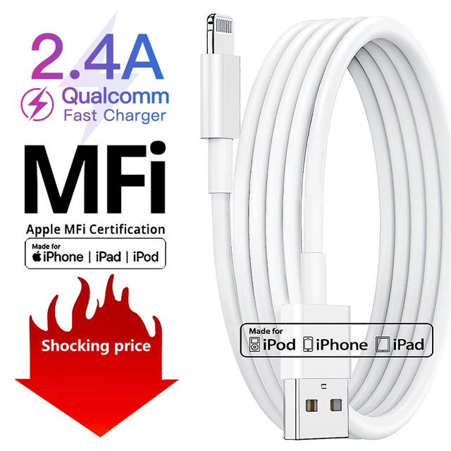 Smartdevil 3a Usb Cable For Iphone 14 11 12 13 Pro Max 8 Plus X Xr Phone  Fast Charging Data Sync For Ipad Ipod Lightning Cable - Mobile Phone Cables  - AliExpress