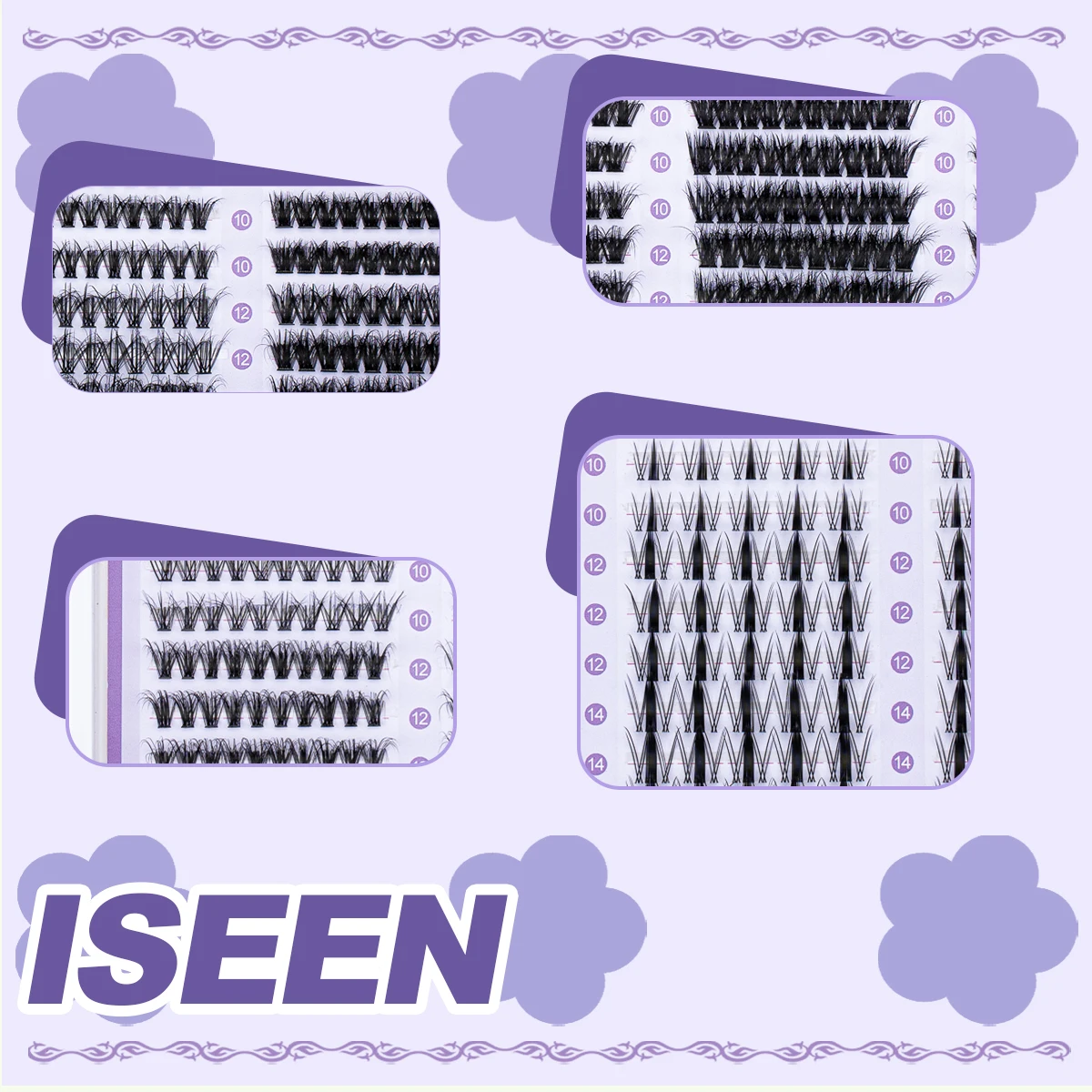 Natural DIY Eyelash Extension Kit with Lash Glue