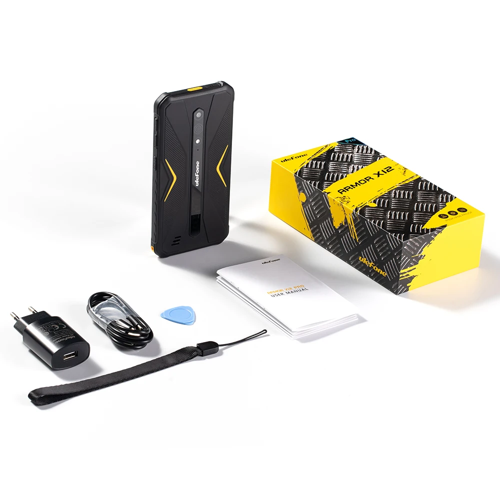 Ulefone Armor X12 Pro，Android 13 ，Up to 8GB+64GB ，4860mAh，13MP 5.45"4G NFC， Global Version，Dual 4G VoLTE，3-Card Slot