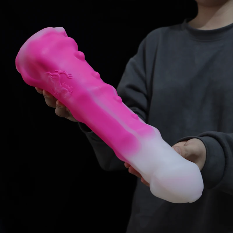 Horse Shape Animal Dildo Anal Plug Slilcone Huge Penis With Suction Cup Anal Massager Flirt Sex Product Sex Toys For Women Men