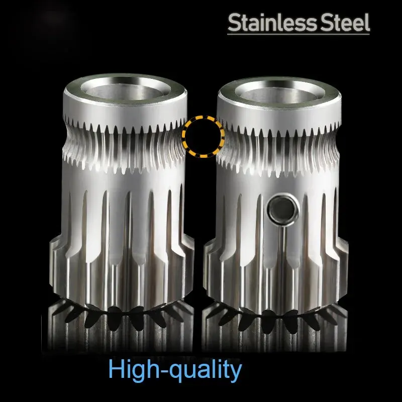 Dual Gear Extruder with Double Pulleys Direct Aluminum Extrusion for Ender 3 V2 Neo S5 CR10S-PRO 3D Printer Parts Upgraded