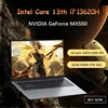 Gaming Laptop 16 Inch Intel Core I7-13620H NVIDIA MX550 4G 32GB DDR4 2TB SSD Window 11 12 Cores 16 Threads Portables Netbook 3