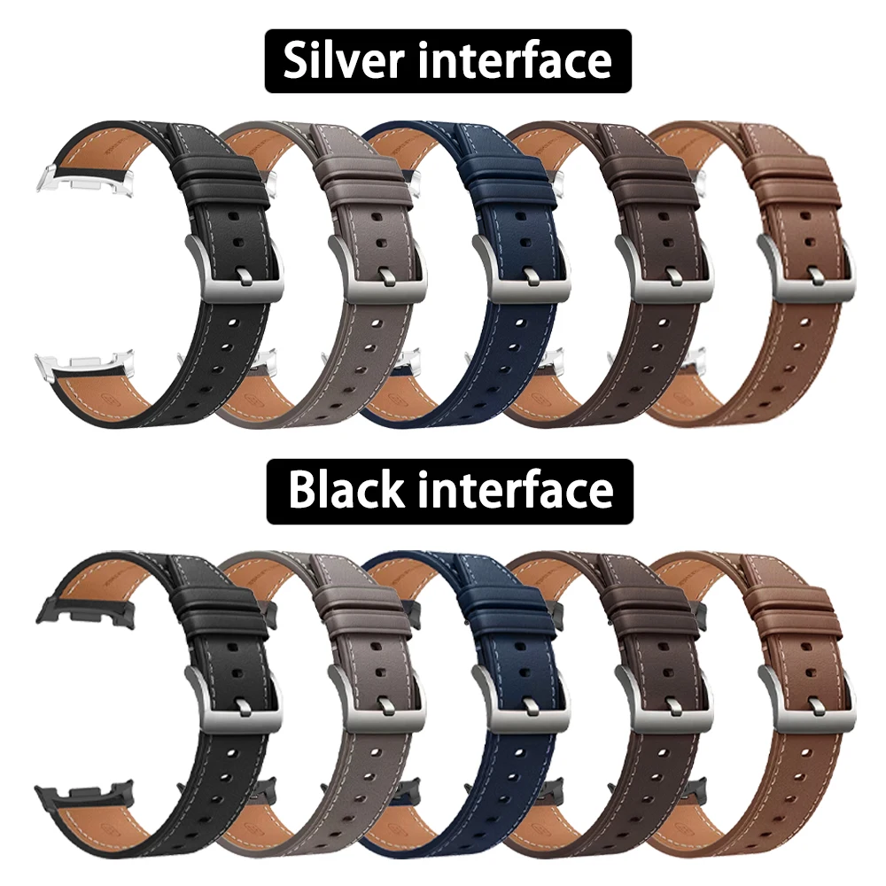 Premium Soft Leather Watch Strap – Casual Wristband