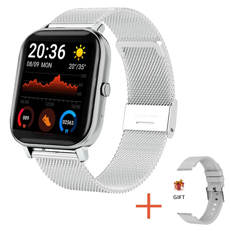 2022 New Bluetooth Call Smart watch Men Full touch Screen Sports fitness watch Bluetooth is Suitable For Android ios Smartwatch 
