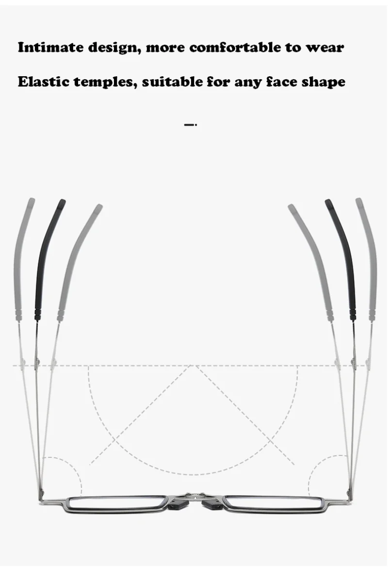 Folding Ultra-light Anti-blue Light Reading Glasses