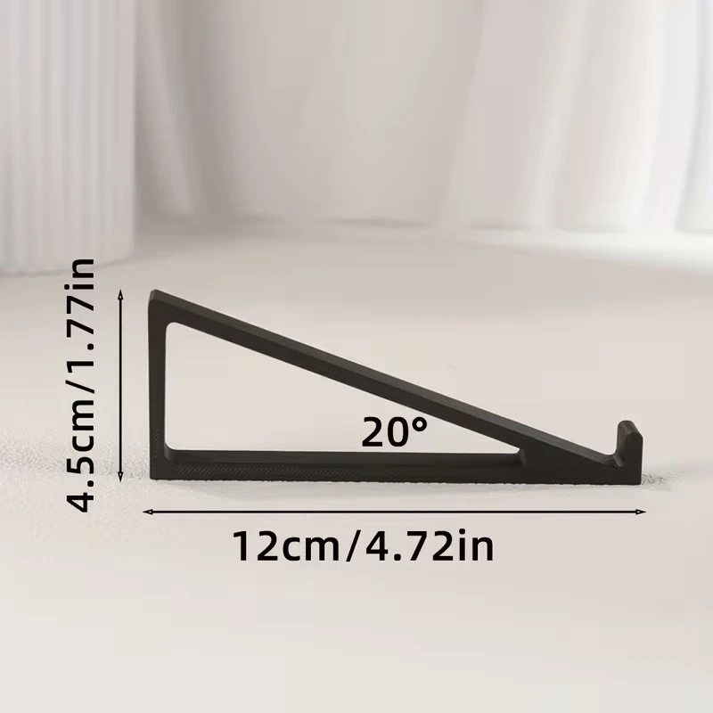 1쌍/2쌍 휴대용 키보드 받침대, 높이 조절 가능한 키보드 각도 플라스틱 컴퓨터 키보드 라이저 액세서리 모니터 홀더