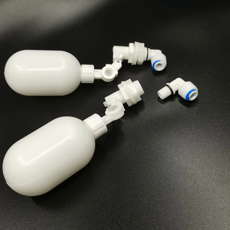 1/4" 3/8" Mini Float Valve Aquarium Fish Tank Water Dispenser Float Ball Valve Water Tank Level Control Reverse Osmosis System aquarium accessories aquarium water replenishing tool