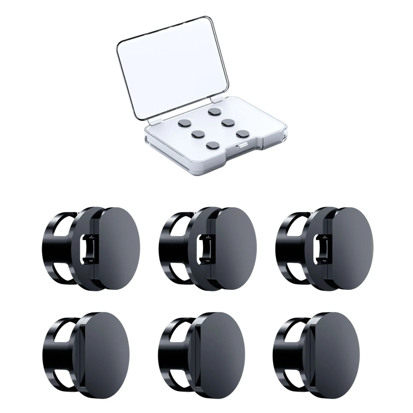 LED Light Dimming Blocker for Smart Glasses Camera Lens Protection (2/4/6-Pack)
