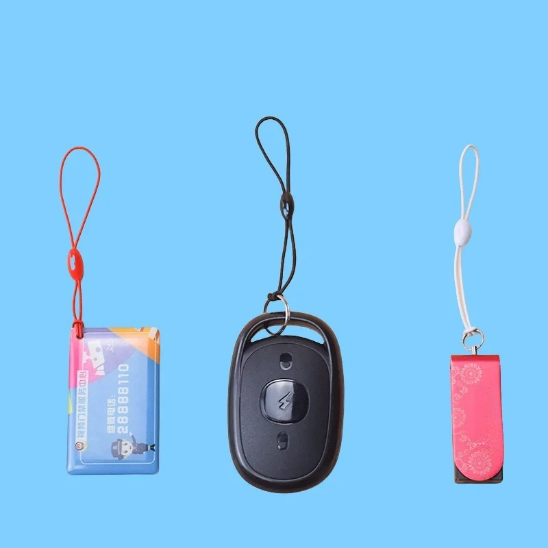 Set of 10 Versatile Nylon Lanyards for Small Electronic Devices and ID Badges