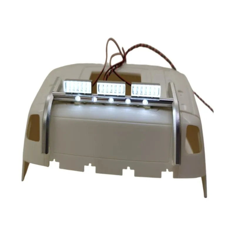 Per Il 1/14 Tamiya Rc Truck Cnc In Lega Di Alluminio Dome Light Spotlight Lamp Car 56360 Volvo Scania Car Upgrade Parts