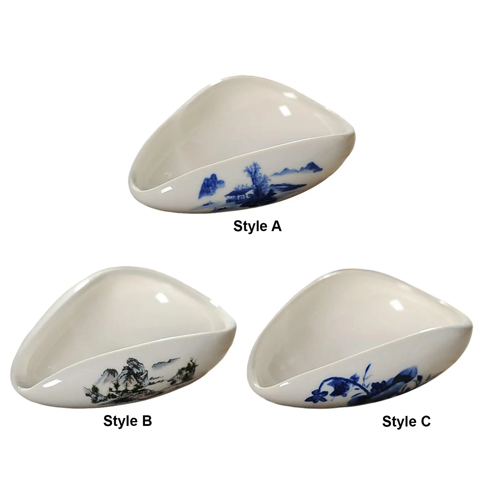 Ceramic Dosing Vessel Nuts Salt Porcelain Spice Portable Single Coffee Tray for Buffet Office Household Hotel Barista Tools