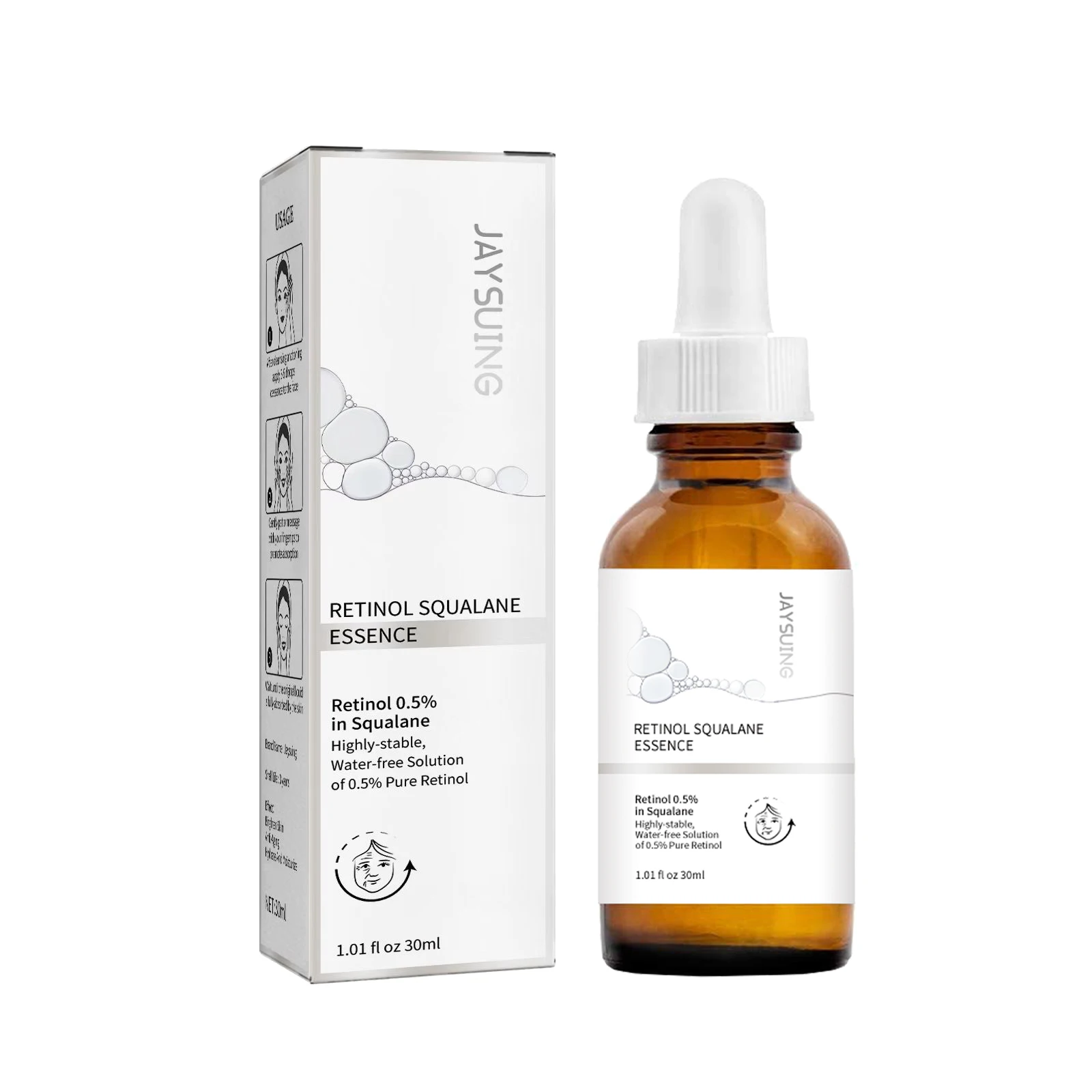 Retinol Ordinary Serum Fade Fine Lines Wrinkle Spots Lifting Brightening Skin Deep Moisturizing Firm Facial Essence Skin Care 6