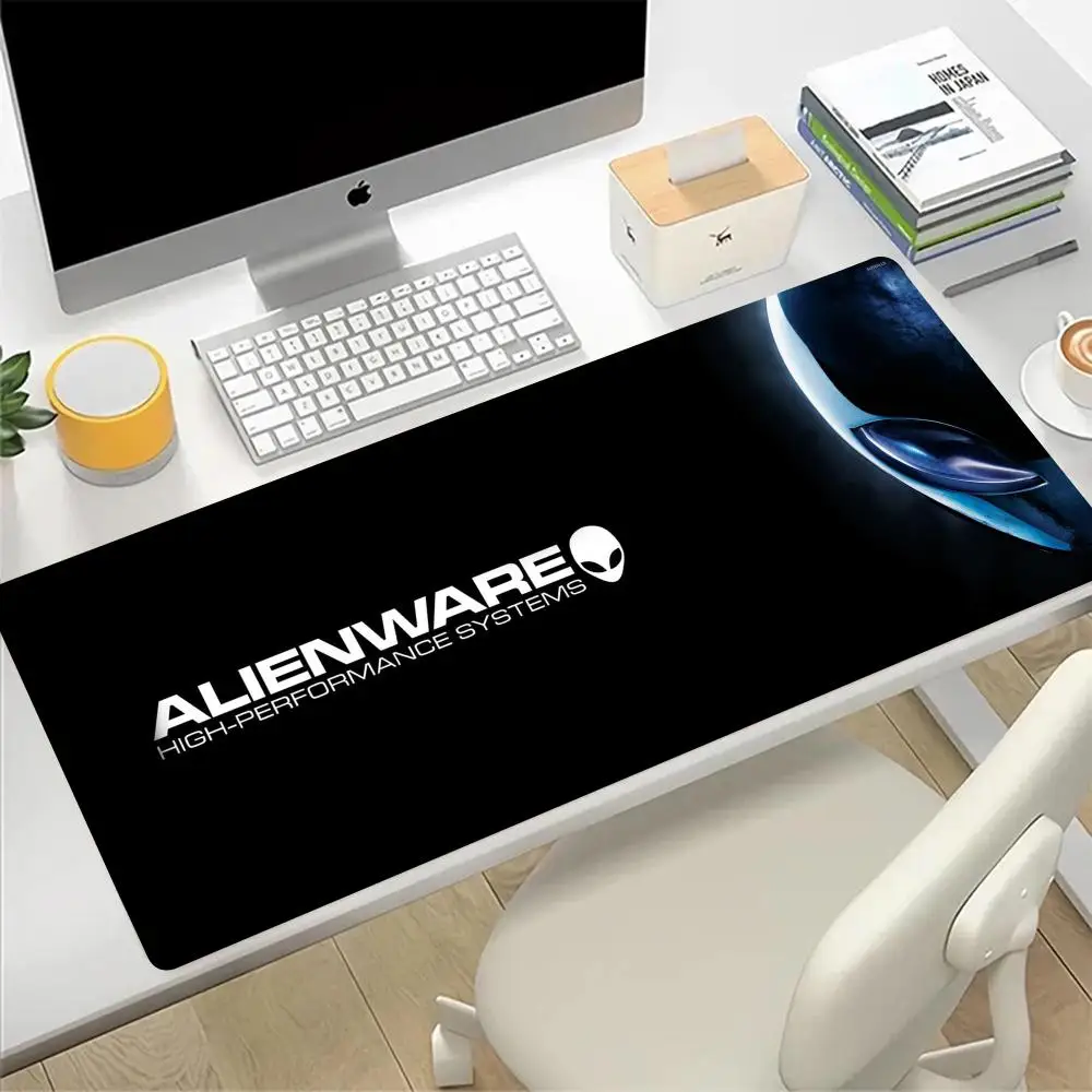 Dell Alienware Mouse Pad Large Gaming Mousepad Pc Gamer Silicone Computer Office Mouse Mat Tastiera Mat Desk Pad Laptop Mausepad