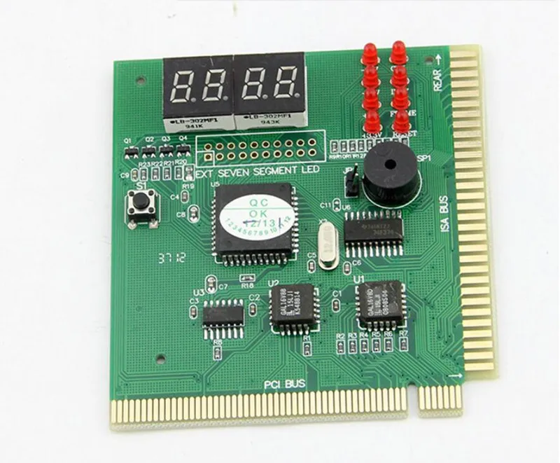 Display Lcd pc Analisador Diagnóstico Cartão Postal Placa-mãe Post Tester Indicador com Led para Placa Mian Novo 4-digit - Imagem 3