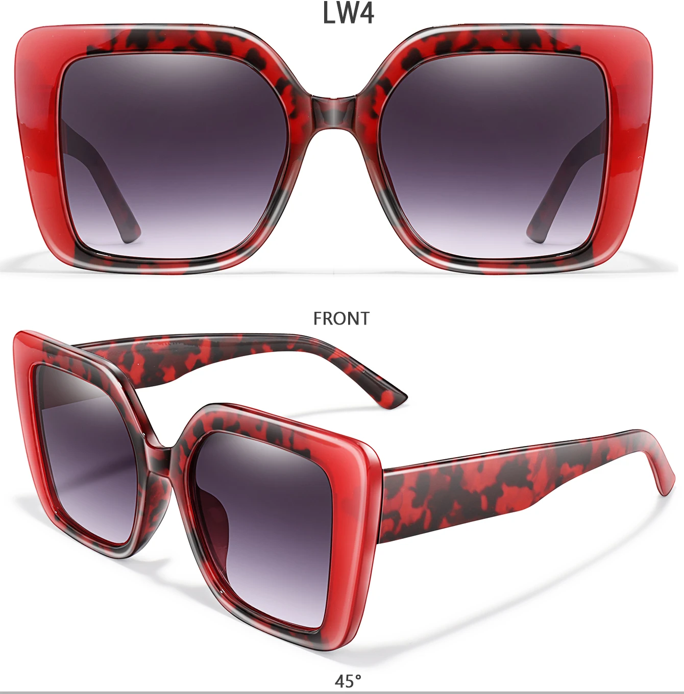 Trendige Brille, lässig, Steintöne, Farbe, UV-geschützt, für Damen und Herren, Outdoor, Radfahren, Wandern, Angeln, Golfbrille, modischer Schatten – Detail 7