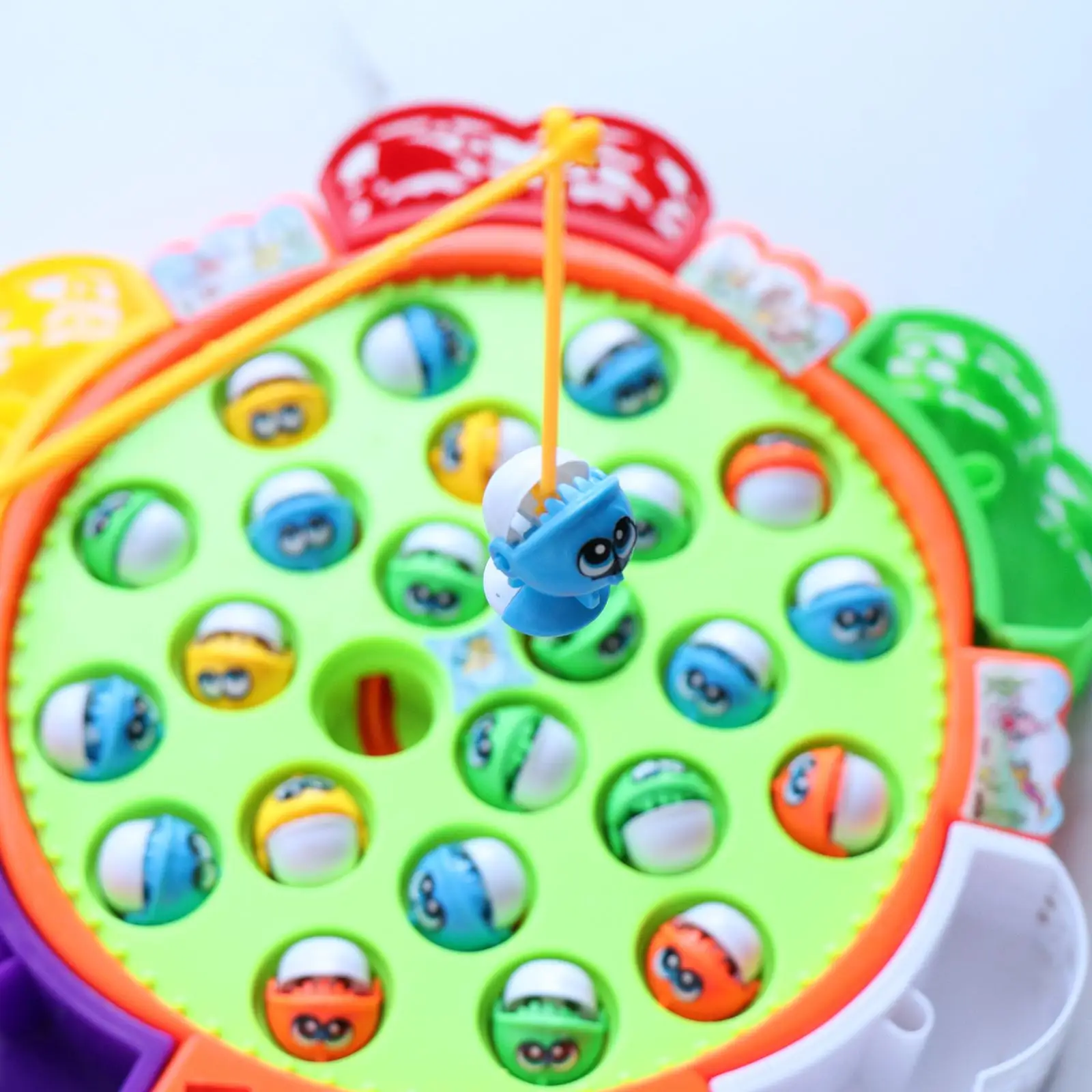 Toddler Fishing Game Set, Electric Double-Layer Rotating Fishing Pools  Fishes Play Set for 2 3 Year Old Girl and Boy Toys - AliExpress