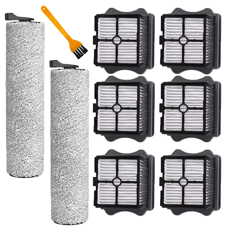 Parti Morbide Della Spazzola Principale Per Tineco Floor One/Ifloor Plus/Iffloor 3/Floor One S3 Aspirapolvere Portatile Sostituzione Del Filtro Hepa