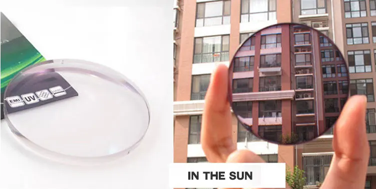 Photochromic Optical Lens Grey Prescription Aspheric Myopia Presbyopia Scratch-resistant 1.56 1.61 1.67 Index optical lenses,prescription lenses,prescription glasses lenses,multifocal glasses lenses