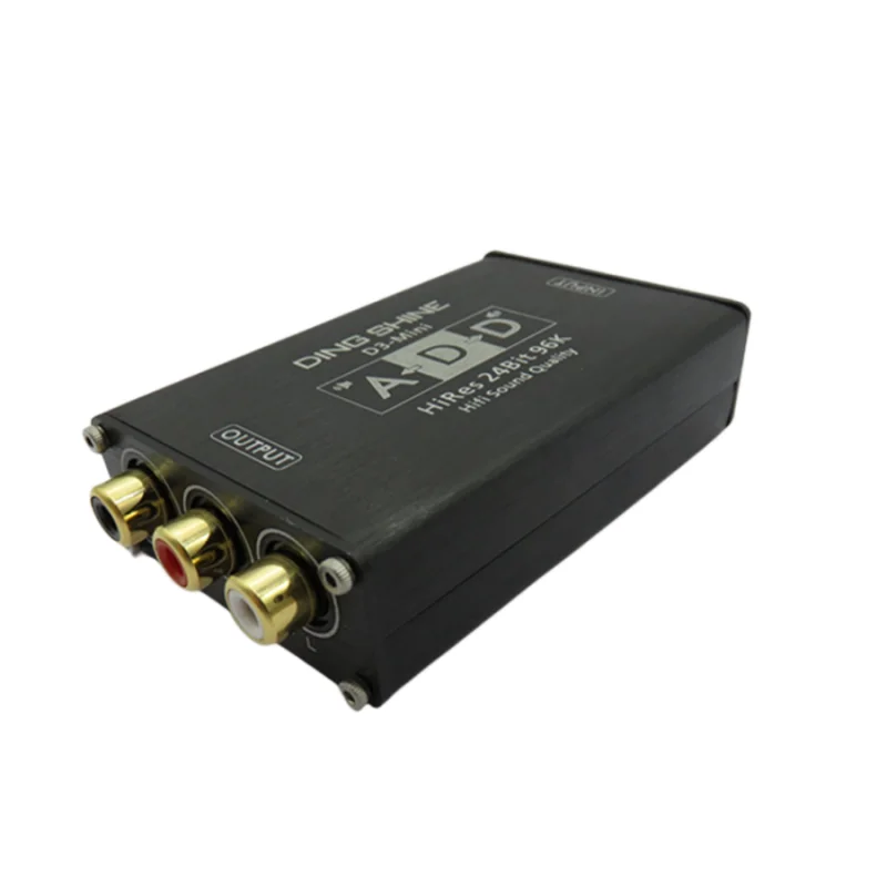 D3-Mini WM8741 DAC Decoder, USB Sound Card HiRes Decoder, RCA/COAX, Supports XP/WIN7/WIn8/WIN10/MAC