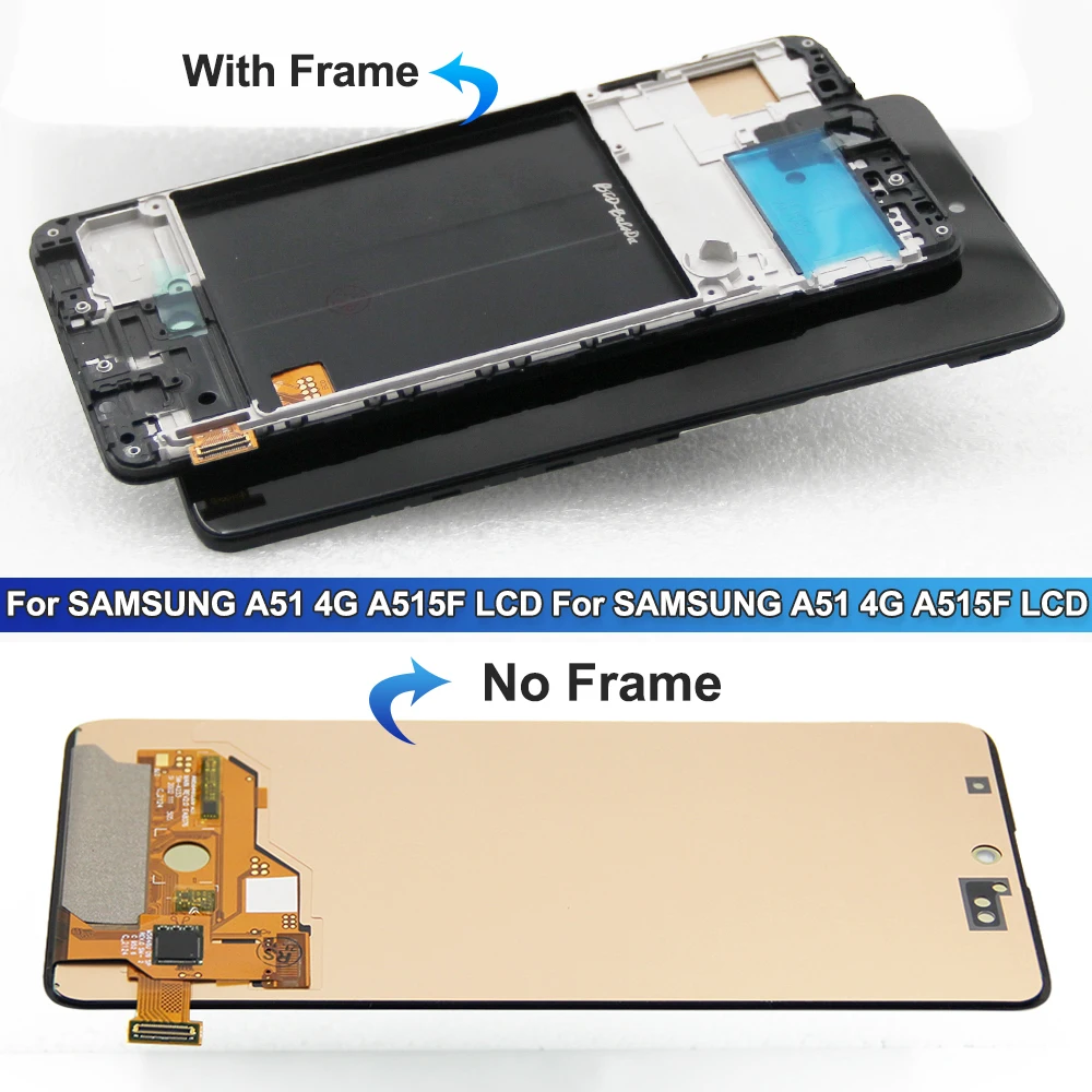 Ｚ  A51 A515 A515F DSN A515F DSM LCD ġ ũ Ÿ,  ν,  AMOLED A51 4G ÷