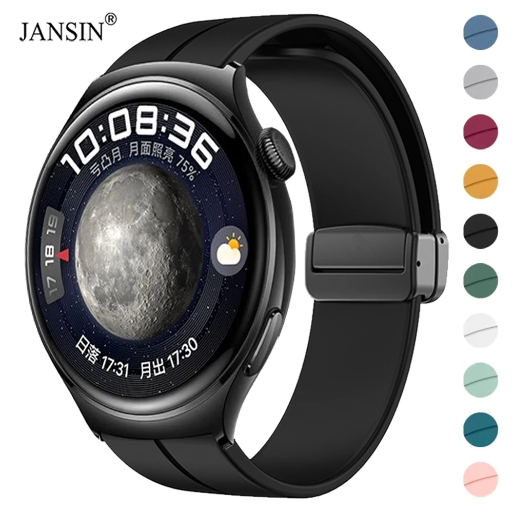 Cinturino Magnetico Con Fibbia A D Per Huawei Watch 4 Pro Cinturino In Silicone Per Huawei Watch 4 Pro Accessori Di Ricambio Per Cinturino