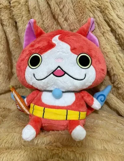 New Cute Japan Anime Yokai Watch Komasan Cat Big Plush Stuffed