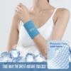 1/2 PC Summer Ice Cooling Wrist Sweatband Sport Wristband Volleyball Gym Wrist Brace Support Sweat Band Towel Wrist Protect 6