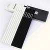 12pcs/Set Black White Color Oil Based Pencil Drawing Sketching Artist Pencils Art Learning Painting School Stationery Supplies 2