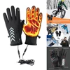 Heating Gloves, Anti-Slip Heating Motorcycle Gloves, Windproof Heating Work Gloves, Waterproof Heating Gloves XL Easy Install 1