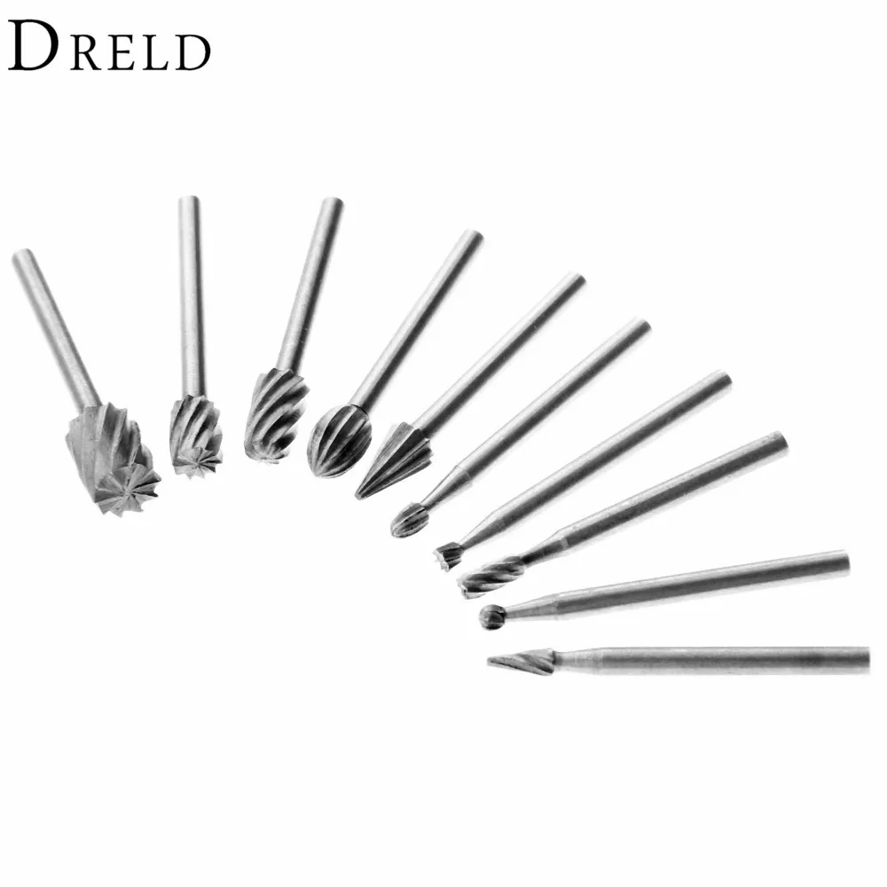 Brocas de tallado de madera para herramientas rotativas Dremel, juego de  brocas de carpintería, fresas moldeadoras, fresas esculpidas, kit de brocas