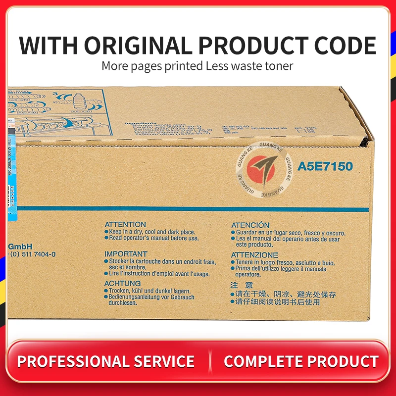 Per Konica Minolta TN622 Pacchetto Di Sostituzione Della Cartuccia Toner Per BizHub Press Bizhub C1085 C1100 C6085 C6100 Stampante 4 Pack - Foto 4