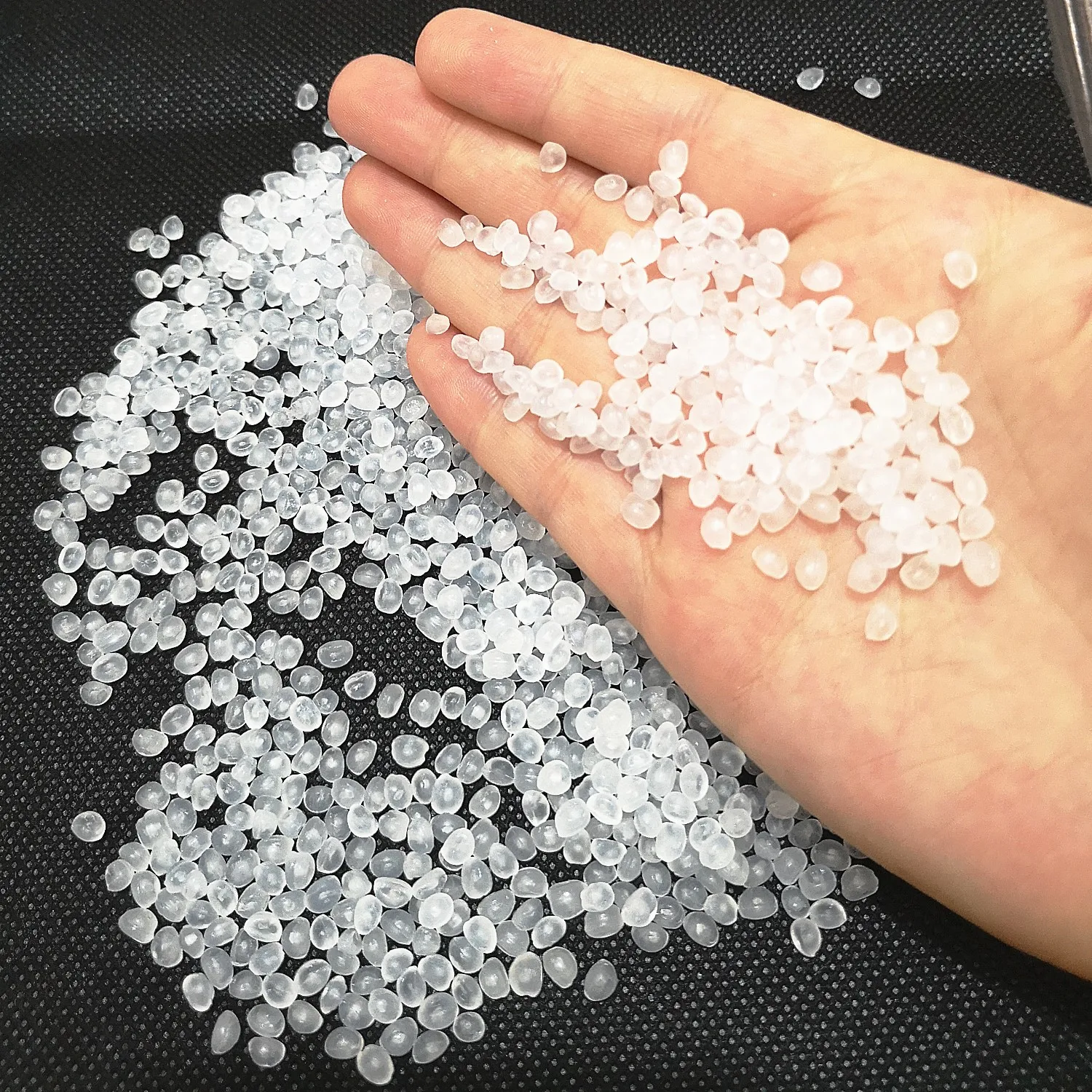 

450g Garden Transparent Rice Grains Decor Miniatur Simulation Fish Tank Beads For Jewelry Making Fish Tank Bonsai Decoration
