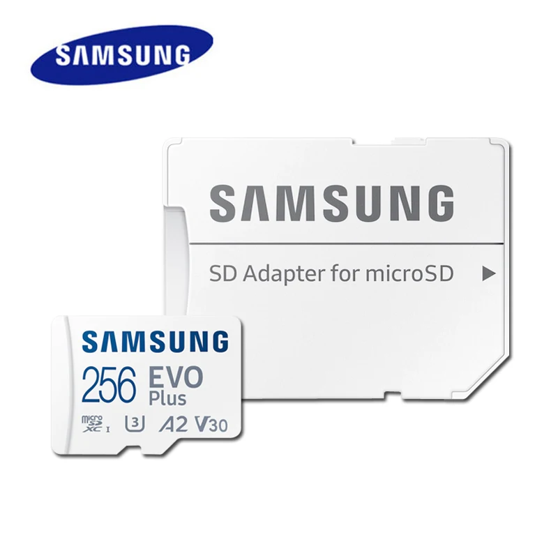 Placa de Vídeo tf de Alta Velocidade Samsung-evo Plus Pro Endurance 512g 256gb 128gb 64gb 32gb Sdxc Cartão tf para Vídeo 4k Uhd