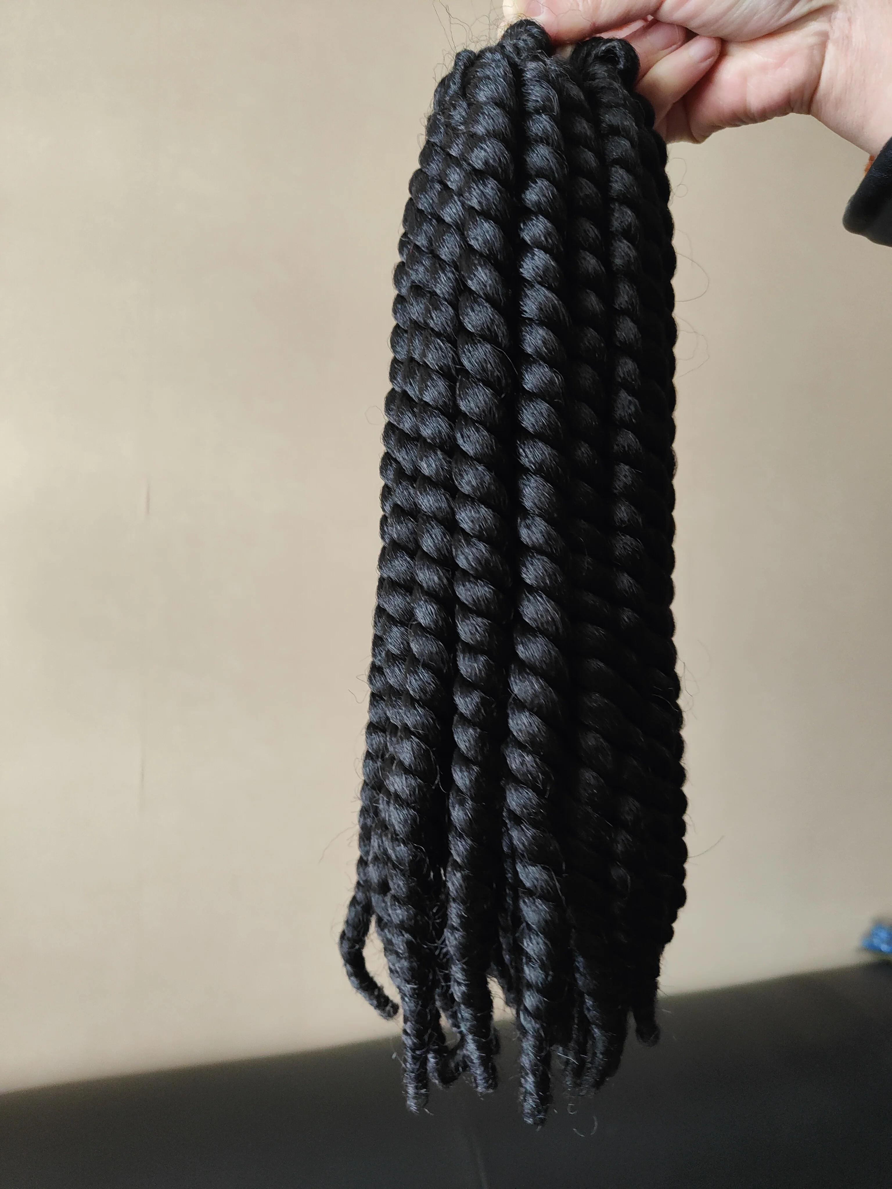 Estensione Dei Capelli Sintetici Crochet Spring Twist Crochet Intrecciare I Capelli Giamaica Bounce Twist
