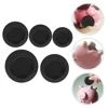 5 Pcs Round Plugs Rubber Stoppers For Bank Money Boxes Replacement Supplies Bottom Covers Figurine Seals Safe Reusable Long Use 1