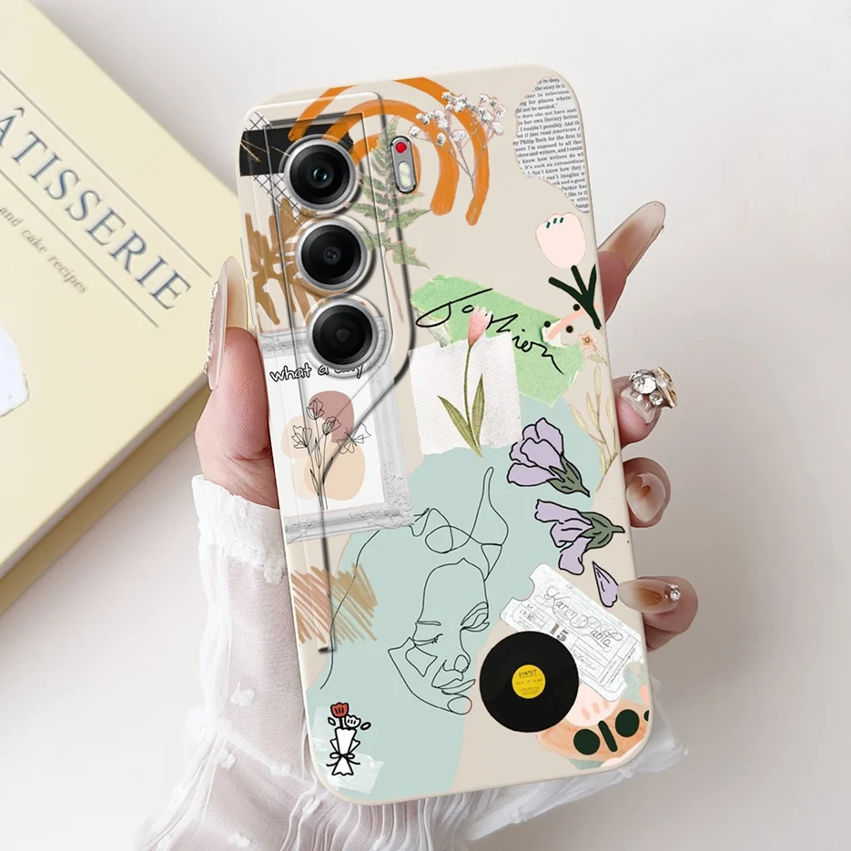 Luxury Art Painted Shockproof Phone Case with Soft s